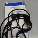 6 Foot Braided Nylon Micro Black Chrome USB Charge/Sync Cable