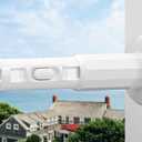 Tension Curtain Rod No Drilling 39-157", Heavy Duty Long Curtain Rod White