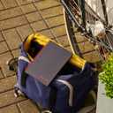 Black n' Red Notebook, Business Journal, 8-1/4" x 5-1/4", 70 Sheets, Ruled, Optik Paper, Scribzee App, Hardcover, Wirebound, Black (L67000) (Small (Pack of 1))