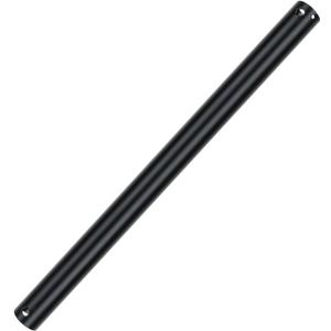 36 Inch Downrods for Ceiling Fans, Dia 1.02'' Ceiling Fan Extension Downrod in Matte Black Compatible, Unthreaded Ceiling Fan Extension Rod for Improved Airflow, Only Fan Boom, No Thread No Cord