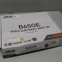 ASUS B650E MAX Gaming WiFi W – AMD B650 AM5 ATX Motherboard, White PCB, DDR5, PCIe 5.0, 3X M.2, Wi-Fi 6E, 2.5Gb LAN, USB 10Gbps Type-C, DisplayPort, HDMI™, BIOS Flashback™, Aura Sync, Advanced AI PC