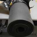 RYTMAT Yoga Mat Thick Wide Yoga Mats for Women Men Large Exercise Mat 78"x35" 1/2 Inch Workout Mat for Home Gym, with Carrying Yoga Bag - Black