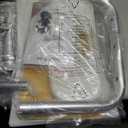 Shower Chair for Inside Shower with Back, Tool-Free Assembly, Height Adjustble Shower Seat with EVA Cushion and Non-Slip Feet, Support Up to 350 lbs, Grey