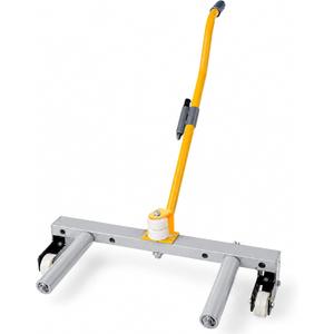 Rolling Wheel Dolly, 485 Lb Tire Dolly for Truck, Car, ATV, Skid Steer & Trailer Tires, Wheel Lift Tool with 3 Adjustable Rollers, Extra Long Rollers, Tire Changing Removal Aid
