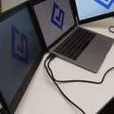 Laptop Screen Extender, 14'' FHD 1080P IPS Portable Monitor for Laptop, Triple Screen Extender Monitor Plug-Play for Mac/Windows/Chrome, Fit 13-17.3 Laptops