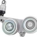 Belt Tensioner Assembly with Pulley, Compatible with 2008-2010 Honda Accord, 2005-2010 Odyssey, 2006-2011 Pilot, 2010 Accord Crosstour 3.5L, Replace# 31170R70A01, 31170RKB005