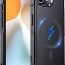 Temdan Designed for iPhone 16E Case Magnetic,[Compatible with Magsafe][Military Grade Drop Protection] Dropproof Heavy Duty Tough Rugged Shockproof Phone Case for iPhone 16E (6.1")-Black