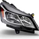 LED Headlights Assembly Compatible with 2013-2017 Chevy Traverse,Headlamp Passenger Side Replacement GM2503375 84262932