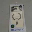 Magnetic for iPhone 17 Pro Max Case with Privacy Screen Protector & Full Camera Cover,[Non-Yellowing] Shockproof Clear Phone Case Compatible with MagSafe Women Girls for iPhone 17 ProMax, Silver