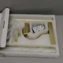 Picture Light Battery Operated, 13in Wireless Art Light for Paintings, Dimmable 5000mAh Recharging Battery Picture Light with Remote Control for Wall, Gallery Dartboard Art Bedroom (Gold-2Pack)