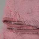 Microfiber Bathroom Rug Sets 3 Piece, Non Slip Contour Mat Toilet Lid Cover and Bath Rug Mats Shower Mats for Bathroom Tub Toilet (Pink)