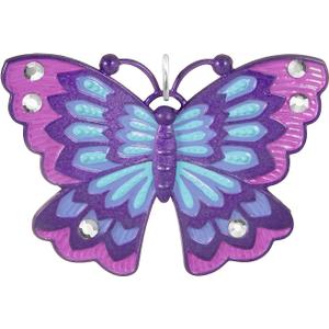 Hallmark Keepsake 1" Miniature Christmas Ornament, Mini Little Purple Butterfly, Metal