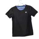 Kewlioo Sauna Suit Sweat Shirt Black Heat Trapping Compression Gym - (Medium, Black)