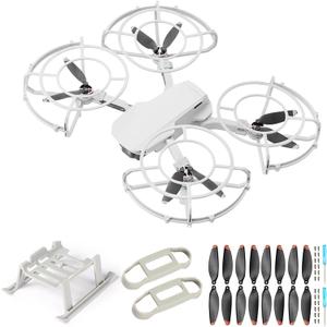 360 Propeller Guard+16Pcs Propellers Blades Props+Propellers Holder+Landing Gear Leg Extensions for DJI Mini 2/Mini 2 SE/Mini 4K/Mini SE Accessories