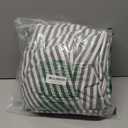 MooMee Striped Duvet Cover Set 100% Washed Cotton Linen Like Textured Breathable Durable Soft Comfy (Dark Grey White Classic Stripes, Full 80"x90")