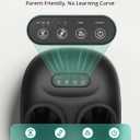 Medcursor Foot Massager Machine with Heat, Rolling, Deep Kneading, Shiatsu Foot Massager for Delivers Pain Relief, Tired, Plantar Fasciitis, Gift for Women Mom Men Fits Up to 13"