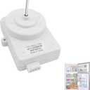 W11127829 W10917708 Refrigerator Condenser Fan Motor Replacement Fit for Whirlpool KitchenAid Maytag Amana Kenmore Freezer Evap Replace W10909387 W10527155 W11505535 W11127829CM AP6261414 PS12114471