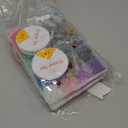 1200PCS 8mm Glass Beads for Jewelry Making, 24 Colors Crystal Beads Bracelets Making Kit, 2 Box Round Beads Suitable for Beginners