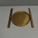 Hand Towel Holder Stand, T-Shape Countertop Hand Towel Stand for Bathroom Kitchen, Adjustable Hand Towel Holder, Gold