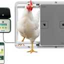Omlet Smart Automatic Chicken Coop Door Opener | Wi-Fi Enabled | Programmable with App | Operated by Light Sensor or Timer | Easy to Install | Mains or Battery Powered | Built-in Safety Sensors Grey