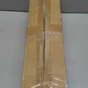 Bolosy Camping Stool Oversized Camping Foot Stool Ottoman 450 lbs Heavy Duty Camp Stool Padded Camping Chair Foot Rest Foldable Footrest (Single Pack, Black)