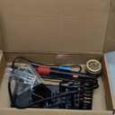 YIHUA 928D-III Soldering Iron,110W High Power, Fully Digital Display F /C- Temperature Control Soldering Tool, Accurate 194~896F, with ON/OFF Switch, Iron Tip, Brass Wool, Automatic Sleep Mode