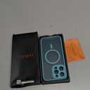 CANSHN Magnetic Compatible with iPhone 16 Pro Max Case, Upgraded [Full Camera Protection] [Compatible with Magsafe] [Translucent Matte] Shockproof Protective Phone Cover 6.9 Inch - Teal