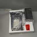 Porch Light with GFCI Outlet Built in, Dusk to Dawn Outdoor Lighting with Outlet, Waterproof Anti-Rust Alunmium Exterior Wall Mount Fixture, Outside Light for House Garage Front Door, Bulb Included (Oil-Rubbed Bronze)