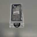 for iPhone 13 Pro Max Case, Flowers Butterfly Slim Hard PC Frosted Shockproof Drop Protection Cover, Translucent Matte Floral Phone Case for Women Girls 6.7" - Blue