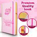 GIRL MATH Undated Planner with Hourly Time Slots for Women with Custom Pen and Stickers - Daily, Monthly and Weekly Planners for It Girls - Cute Girly Daily Agenda - Work Planner Organizer To Do List Notebook That Easily Organizes Your Tasks to Boost Productivity- 7"x9" (BOWS COVER)