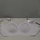 Jelly Bras for Women Plus Size Minimizer No Underwire Supportive Full Coverage Wider Straps Seamless Tshirt Bra, Light Purple, 2XL