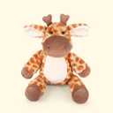 SuzziPals Giraffe Stuffed Animal, Heatable & Coolable Plushie, Microwavable Heating Pad for Soothing & Relaxation, Cute Plush Toy, Giraffe Gifts for Kids & Adults