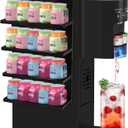Flavor Storage Holder Compatible With Ninja Thirsti,for Ninja Thirsti Flavored Pods Water Drops Storage Holder Organizer Side-mounted 4-tier Shelf for Counter Small Space,Holds 20 Flavore Water Drops