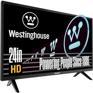 Westinghouse 24 Inch TV, HD LED Small Flat Screen Non-Smart Television, Works with Fire Stick, Roku, Apple TV, TiVo, Xumo, and Streaming Devices
