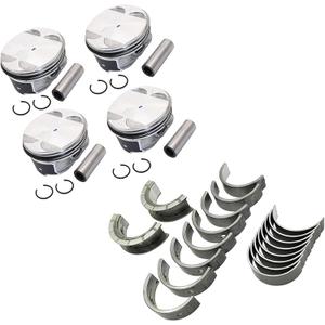 Engine Piston Ring & Main Rod Bearing Set Standard Fits for Buick Chevy GMC for Pontiac for Saturn 2.4L 2006-2017 12578324, 12578326, 12593744