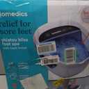 Homedics Shiatsu Bliss Footbath with Heat Boost, Foot Spa Massager