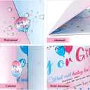 4 x Ideas Gender Reveal Guest Book Easter Gifts Best Gender Reveal Gifts for Parents to Be 2026 Boy or Girl Genders Reveals Gift Ideas Genders Reveals Decorations Party Games Christmas Guestbook