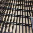 Amazon Basics Foldable Octagonal Metal Exercise Dog Playpen, Indoor/Outdoor, Single Door, 8 Panels, 24 x 42 Inches, Portable Pet Fence, Large, Black