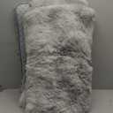 Shag Area Rugs for Bedroom Living Room,5X8 Ultra Soft Fluffy Area Rugs for Dorm, Indoor Carpet Nursery Rugs for Kids Room Home Decor, TieDye Grey