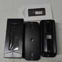 Wired Anti-Theft Camera Mount with Angle Mount and Wedge, Compatible with Ring Wired Doorbells, Adjustable Angle 0-70 (Doorbell Not Included, Not Compatible with Blink/Eufy) (R Dedicated -Nailed Wall)