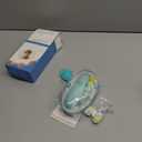 Baby Nail Trimmer Electric Nail File Baby Nail Clippers, 20 in 1 Safe Nail Filer Grinder Kit for Newborn Infant Toddler Kids or Adults Toes Fingernails Care Trim Polish, Led Light and Grinding Heads (Turquoise)