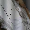 Floating TV Stand | 94.5'' Long Wall Mounted TV Shelf with Power Outlet, Modern Wooden Entertainment Center Media Console with Storage, High Gloss Large TV Cabinet, Up to 100 Inch TVS (White)