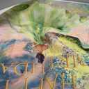 Fairy Tale Green Princess Backdrop for Birthday Forest Waterlily Pond Photo Background 1st Birthday Party Decorations Banner 7x5 ft