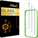 Ailun 3 Pack Screen Protector for iPhone 17 / iPhone 16 Pro [6.3 inch] with Installation Frame, Dynamic Island Compatible, Case Friendly [Not for iPhone16/16Plus/16Pro Max/17Pro/17Pro Max/Air]