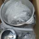 GANIZA Food Processors, Electric Food Chopper with Meat Grinder & Vegetable Chopper - 2 Bowls (8 Cup+8 Cup) with Powerful 450W Copper Motor - Includes 2 Sets of Bi-Level Blades for Fruits/Meat/Nuts (Black)