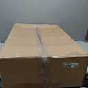 IRIS USA XX-Large Open Top Cat Litter Box with High Sided Walls Tall Scatter Shield Scoop Included Easy Clean Plastic Pan for Big Cats Kittens Multi-Cat Households 30"L x 20"W x 14"H Navy