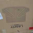 LASFIT Cargo Mat & Backrest Mat (3 Pieces) for Mercedes Benz GLS 450/580 /63 AMG 2026 2025 2024 2023 2022 2021 2020, All Weather TPE Cargo Liner Custom Fit GLS 2020-2026 Trunk Mat with Seatback