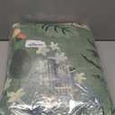 DCX Vintage Floral Rug 5x7, Washable Sage Green Rug for Living Room, Kid & Pet Friendly with Rubber Back Non Slip, Soft Low Pile Carpet, Stain Resistant Rug for Bedroom, Nursery, Dining Room