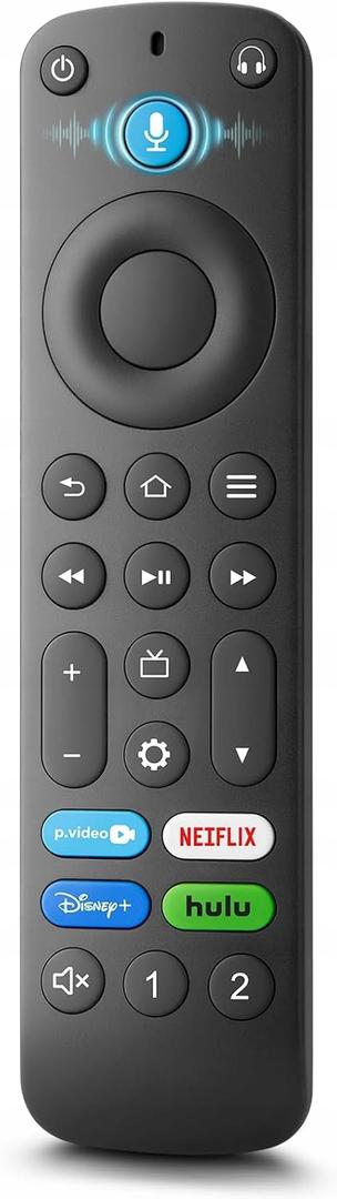 for Fire-Stick-Remote-Replacement,Voice TV Remote Control for Insignia Smart TV/Cube Streaming Media Devices,Compatible with Insignia/Toshiba/Pioneer Fires Series TVs