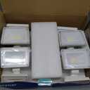 USTELLAR 100W 10000LM LED Security Lights Motion Sensor Outdoor, Remote Control 4 Heads LED Flood Light Outdoor, 5000K Daylight, IP65 Waterproof, Bright Motion Detected Light Outside Yard2 Pack